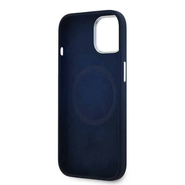 Lacoste Silicone Monogram Vintage Logo MagSafe - θήκη για Apple iPhone 15 / 14 13 - Μπλε - Image 7