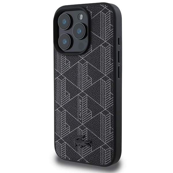 Lacoste Blend Monogram MagSafe - θήκη για Apple iPhone 16 Pro Max - Μαύρο - Image 2
