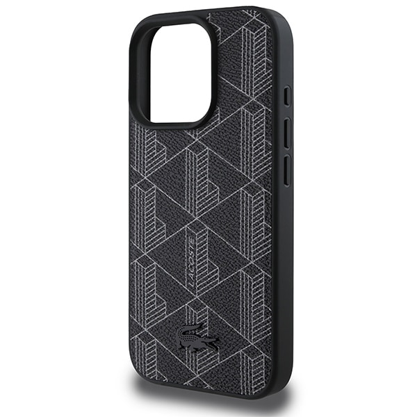 Lacoste Blend Monogram MagSafe - θήκη για Apple iPhone 16 Pro Max - Μαύρο - Image 6
