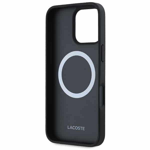 Lacoste Blend Monogram MagSafe - θήκη για Apple iPhone 16 Pro Max - Μαύρο - Image 7