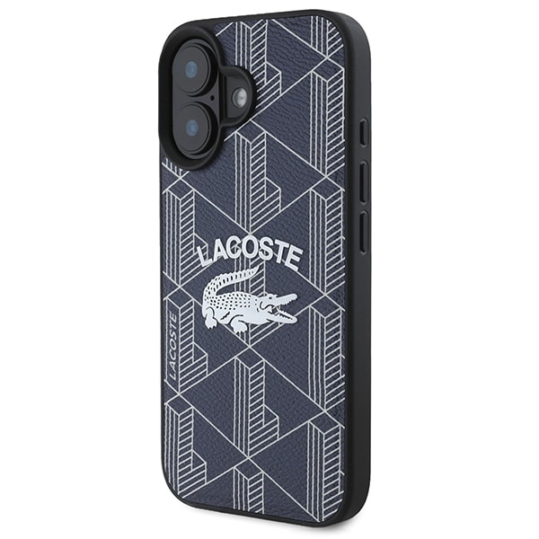 Lacoste Monogram Vintage Logo MagSafe - θήκη για Apple iPhone 16 - Μπλε - Image 2