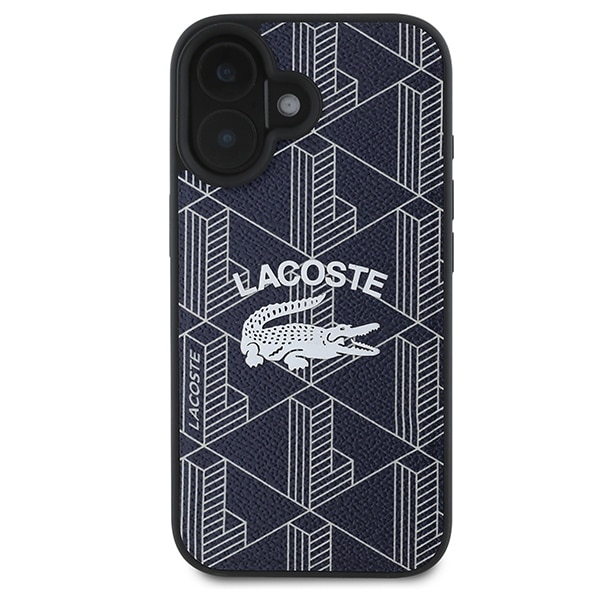 Lacoste Monogram Vintage Logo MagSafe - θήκη για Apple iPhone 16 - Μπλε - Image 3