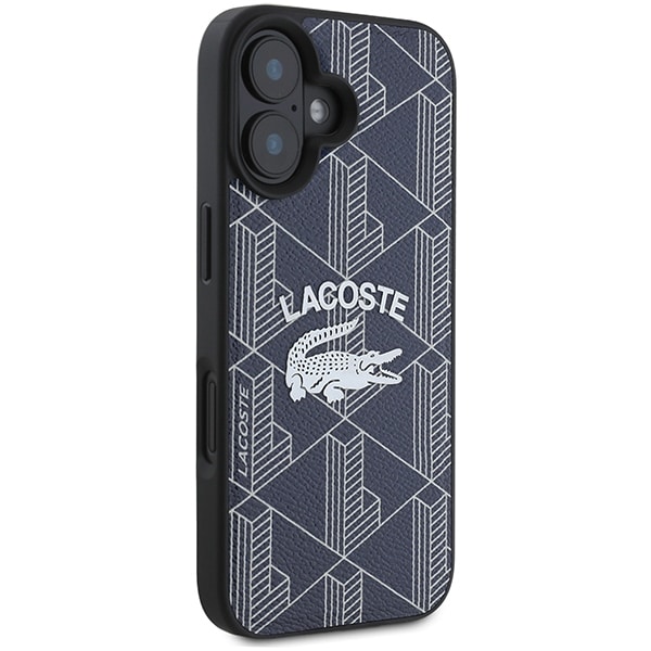 Lacoste Monogram Vintage Logo MagSafe - θήκη για Apple iPhone 16 - Μπλε - Image 4