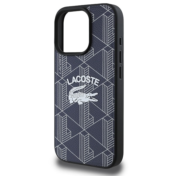 Lacoste Monogram Vintage Logo MagSafe - θήκη για Apple iPhone 16 Pro Max - Μπλε - Image 6