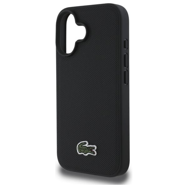 Lacoste Iconic Petit Pique MagSafe - θήκη για Apple iPhone 16 - Μαύρο - Image 6