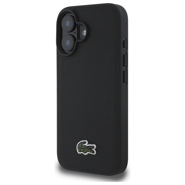 Lacoste Iconic Petit Pique MagSafe - θήκη για Apple iPhone 16 Plus - Μαύρο - Image 2