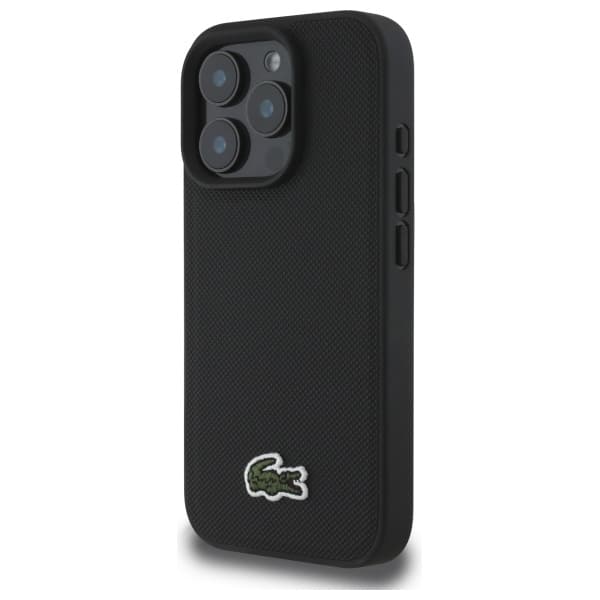 Lacoste Iconic Petit Pique MagSafe - θήκη για Apple iPhone 16 Pro Max - Μαύρο - Image 2