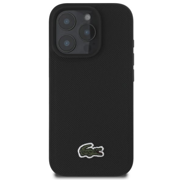 Lacoste Iconic Petit Pique MagSafe - θήκη για Apple iPhone 16 Pro Max - Μαύρο - Image 3