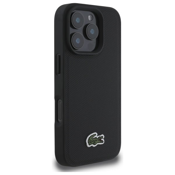 Lacoste Iconic Petit Pique MagSafe - θήκη για Apple iPhone 16 Pro Max - Μαύρο - Image 4