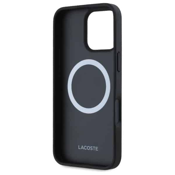 Lacoste Iconic Petit Pique MagSafe - θήκη για Apple iPhone 16 Pro Max - Μπλε - Image 7