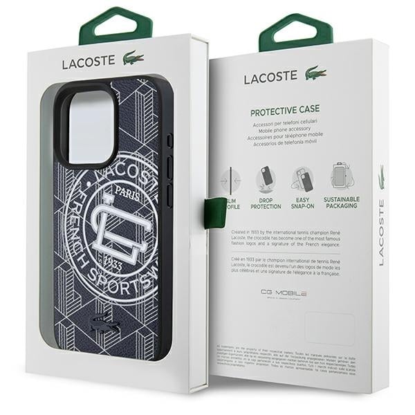 Lacoste Mono Sportswear MagSafe - θήκη για Apple iPhone 16 Pro Max - Μπλε - Image 8