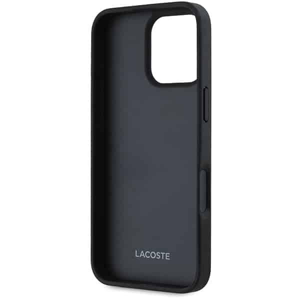 Lacoste Grip Stand Mono - θήκη για Apple iPhone 16 Pro - Μαύρο - Image 7