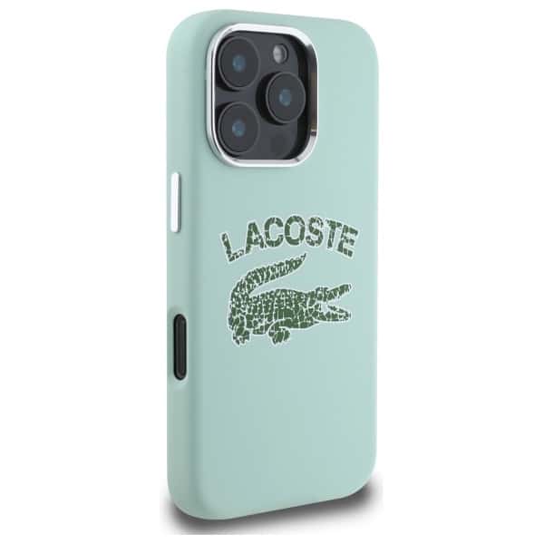 Lacoste Σιλικόνη με Σπασμένο Λογότυπο MagSafe - θήκη για Apple iPhone 16 Pro Max - Διάφανο - Image 4