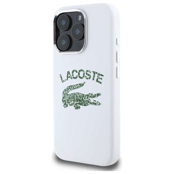 Lacoste Silicone Cracked Logo MagSafe - θήκη για Apple iPhone 16 Pro - Πολύχρωμο - Image 2