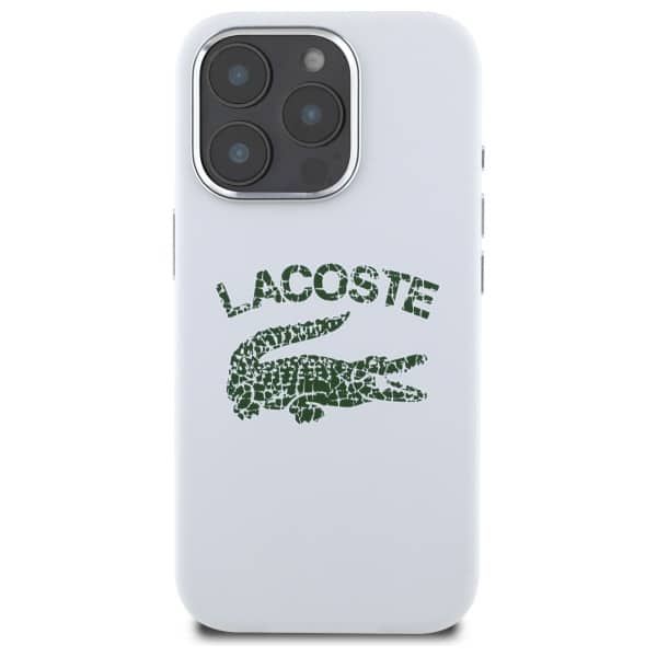 Lacoste Silicone Cracked Logo MagSafe - θήκη για Apple iPhone 16 Pro - Πολύχρωμο - Image 3