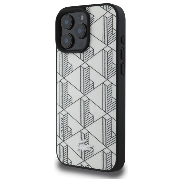 Lacoste LCHMP16XPBSH iPhone 16 Pro Max 6,9" σκληρή θήκη Mono Farine MagSafe - Image 2
