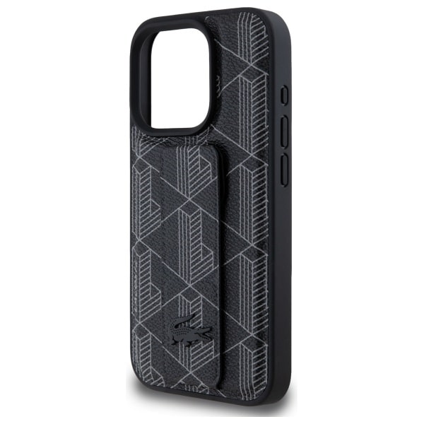 Lacoste Grip Stand Mono - θήκη για Apple iPhone 15 Pro Max - Μαύρο - Image 6