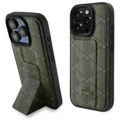 Lacoste LCHCP16XGSPBSB iPhone 16 Pro Max 6,9" χακί σκληρή θήκη Μονοφωνική λαβή