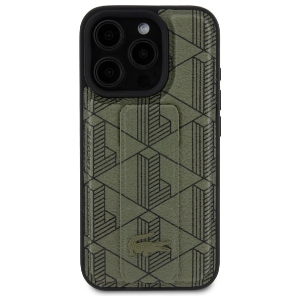 Lacoste LCHCP16XGSPBSB iPhone 16 Pro Max 6,9" χακί σκληρή θήκη Μονοφωνική λαβή - Image 3