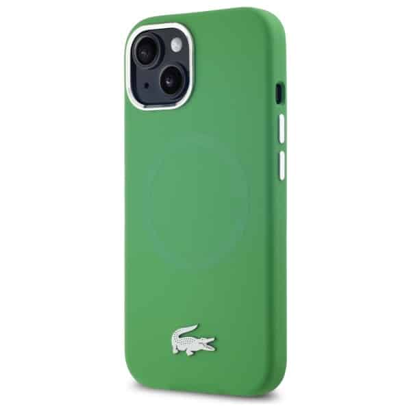 Lacoste Silicone Croco Logo MagSafe - θήκη για Apple iPhone 15 - Διάφανο - Image 2