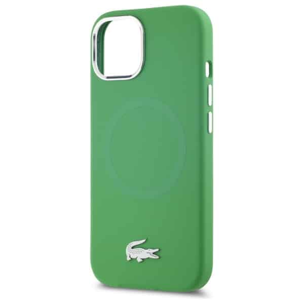 Lacoste Silicone Croco Logo MagSafe - θήκη για Apple iPhone 15 - Διάφανο - Image 6