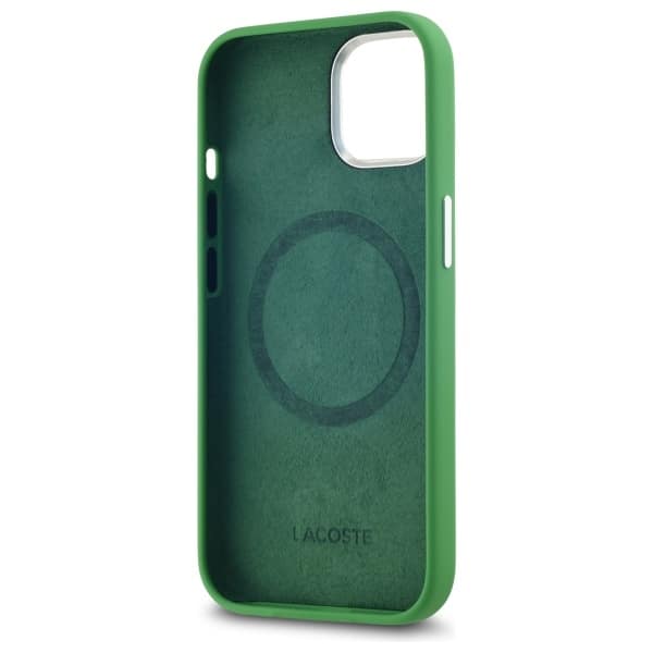 Lacoste Silicone Croco Logo MagSafe - θήκη για Apple iPhone 15 - Διάφανο - Image 7