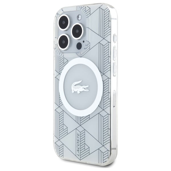 Lacoste IML Blend Monogram MagSafe - θήκη για Apple iPhone 15 Pro - Πολύχρωμο - Image 2