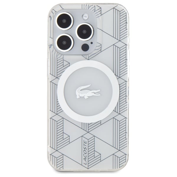 Lacoste IML Blend Monogram MagSafe - θήκη για Apple iPhone 15 Pro - Πολύχρωμο - Image 3