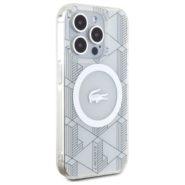 Lacoste IML Blend Monogram MagSafe - θήκη για Apple iPhone 15 Pro - Πολύχρωμο - Image 4