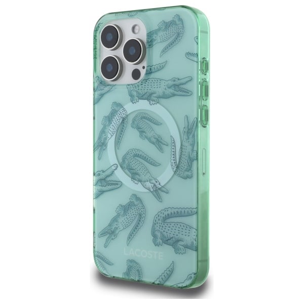 Lacoste IML Croc MagSafe - θήκη για Apple iPhone 16 Pro Max - Διάφανο - Image 2
