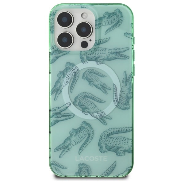 Lacoste IML Croc MagSafe - θήκη για Apple iPhone 16 Pro Max - Διάφανο - Image 3