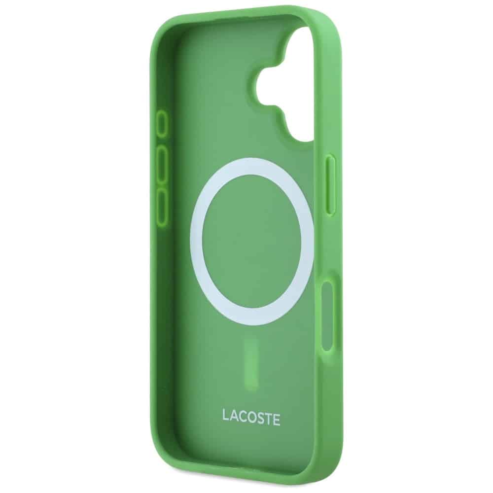 Lacoste Iconic Petit Pique Crossbody Cord MagSafe - θήκη για Apple iPhone 16 - Πράσινο - Image 7