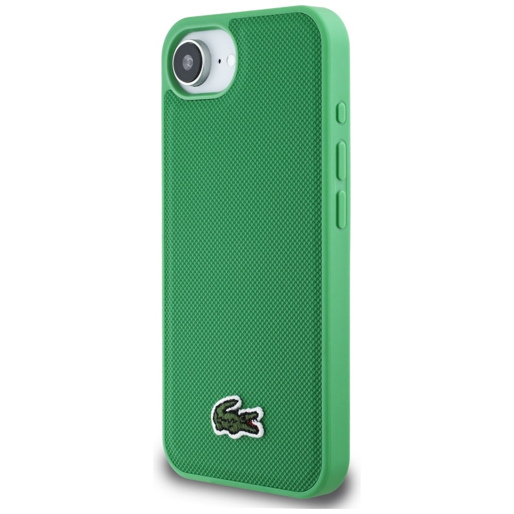 Lacoste Iconic Petit Pique Woven Logo MagSafe - θήκη για Apple iPhone 16e / 17e - Πράσινο - Image 2