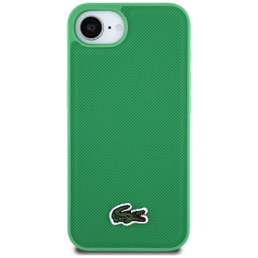 Lacoste Iconic Petit Pique Woven Logo MagSafe - θήκη για Apple iPhone 16e / 17e - Πράσινο - Image 3