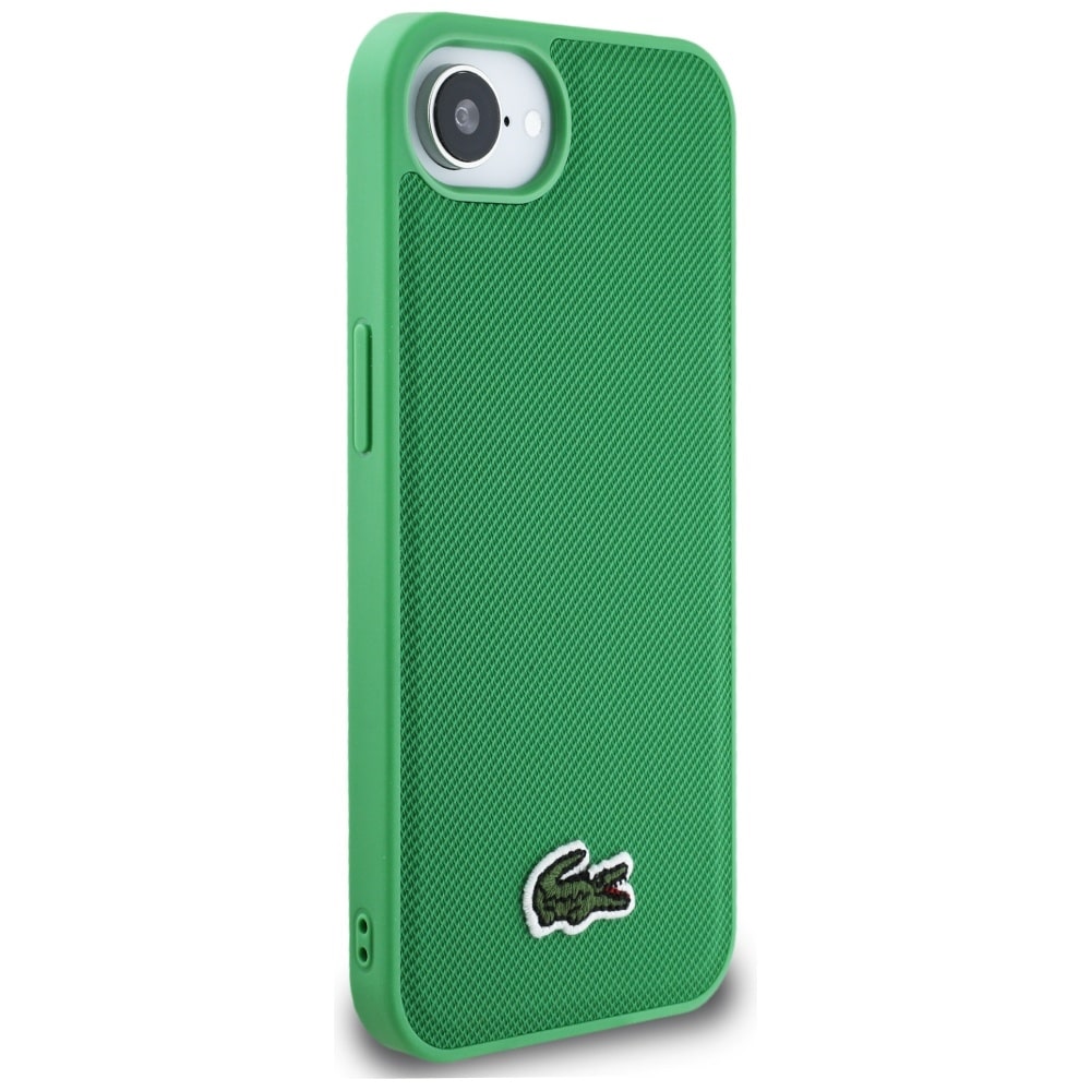 Lacoste Iconic Petit Pique Woven Logo MagSafe - θήκη για Apple iPhone 16e / 17e - Πράσινο - Image 4