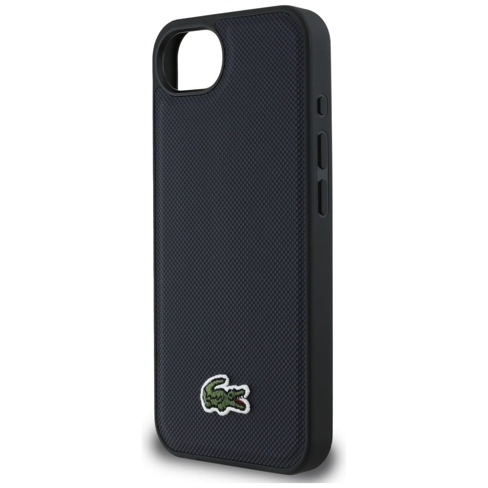 Lacoste Iconic Petit Pique Woven Logo MagSafe - θήκη για Apple iPhone 16e / 17e - Μπλε - Image 6