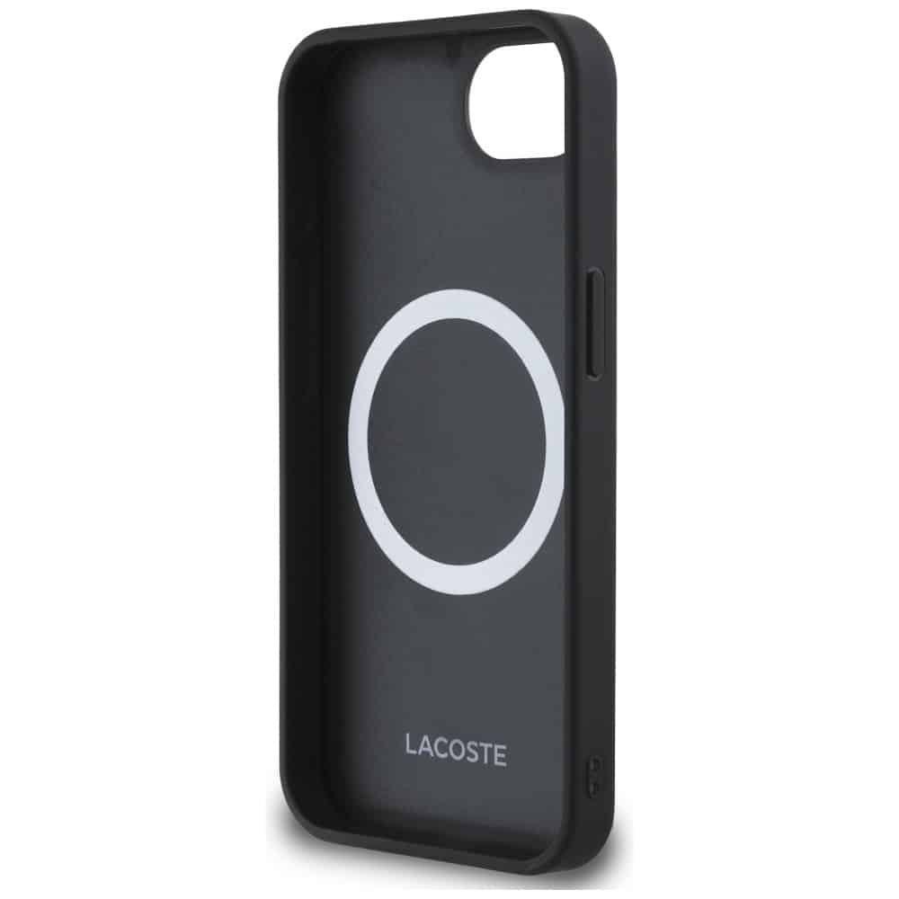 Lacoste Iconic Petit Pique Woven Logo MagSafe - θήκη για Apple iPhone 16e / 17e - Κόκκινο - Image 7