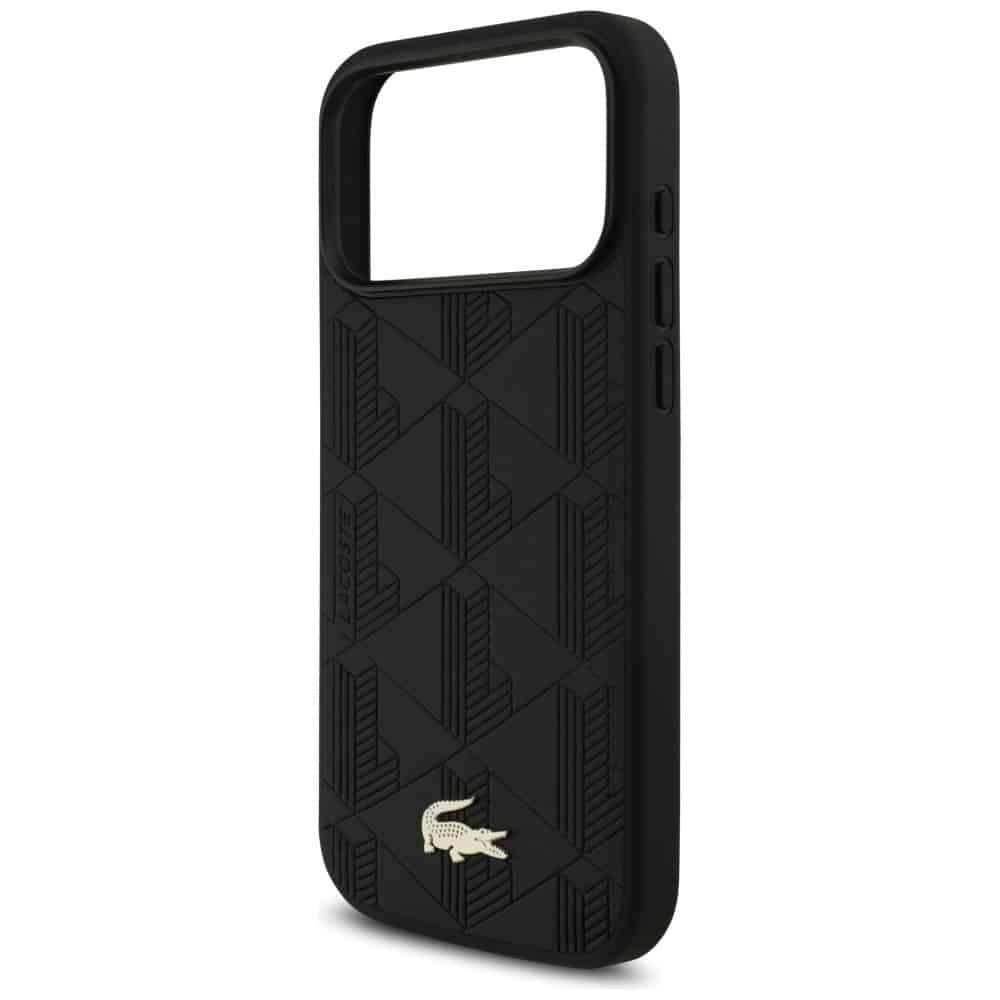 Lacoste Nomograme Χρυσό Λογότυπο MagSafe - θήκη για Apple iPhone 17 Pro Max - Μαύρο - Image 6