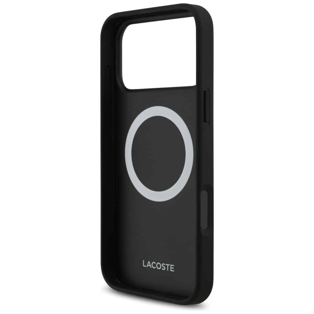 Lacoste Nomograme Χρυσό Λογότυπο MagSafe - θήκη για Apple iPhone 17 Pro Max - Μαύρο - Image 7