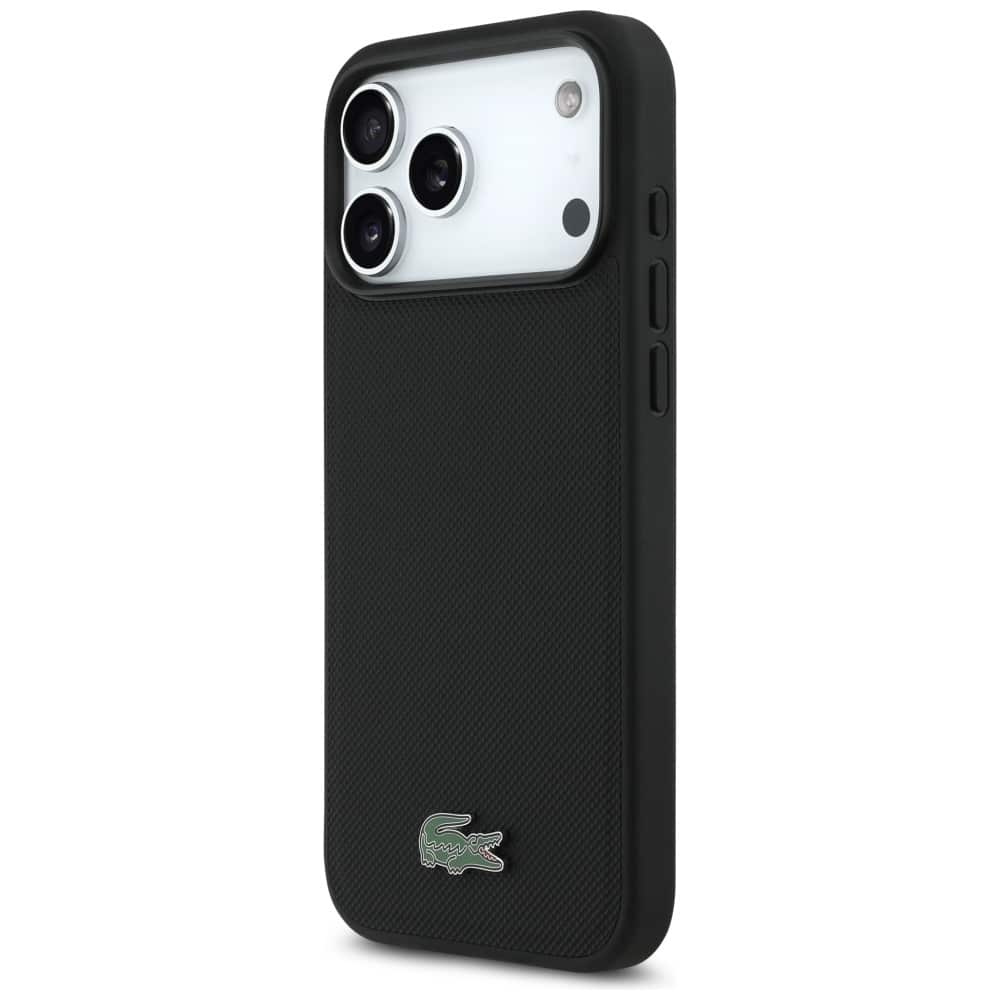 Lacoste Petit Pique Lacquer Logo MagSafe - θήκη για Apple iPhone 17 Pro Max - Μαύρο - Image 2
