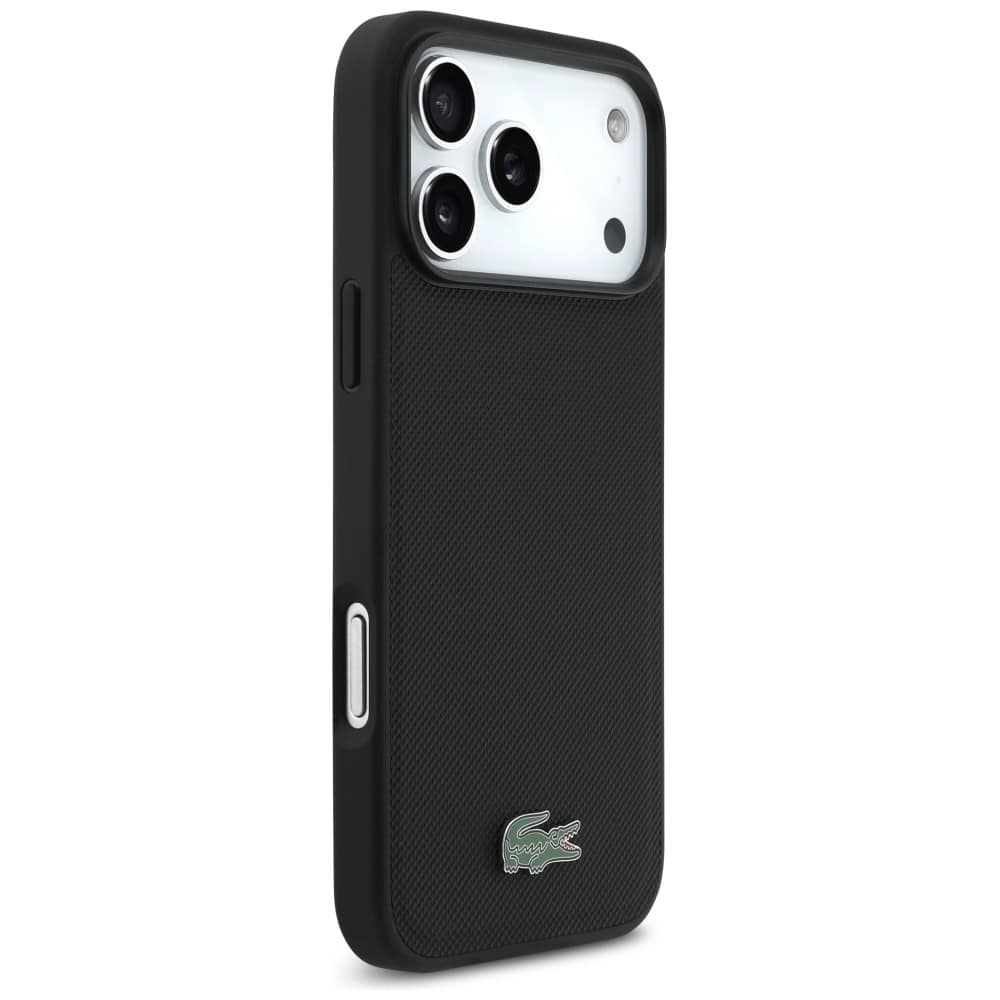 Lacoste Petit Pique Lacquer Logo MagSafe - θήκη για Apple iPhone 17 Pro Max - Μαύρο - Image 4