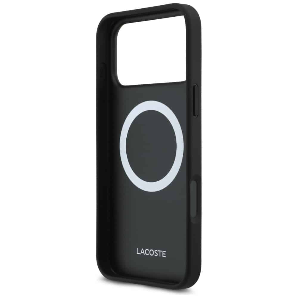 Lacoste Petit Pique Lacquer Logo MagSafe - θήκη για Apple iPhone 17 Pro Max - Μαύρο - Image 7
