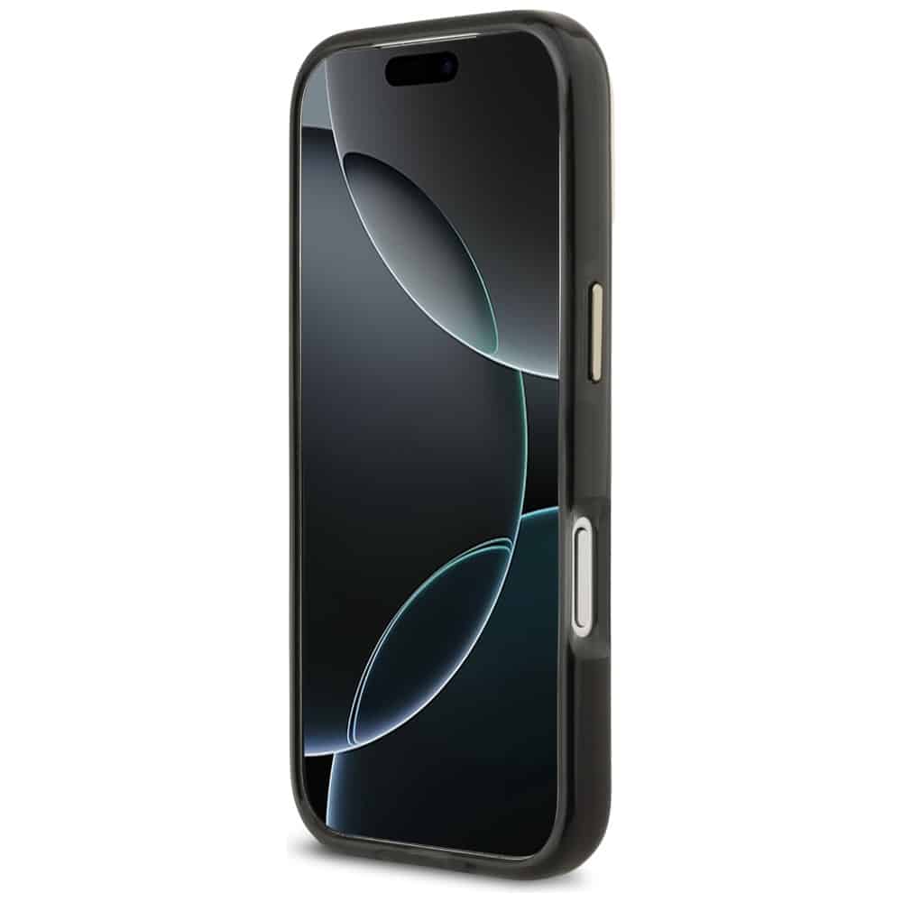 Lacoste Shockproof Διαφανής Ματ Χρυσό Λογότυπο MagSafe - θήκη για Apple iPhone 17 Pro - Μαύρο - Image 5