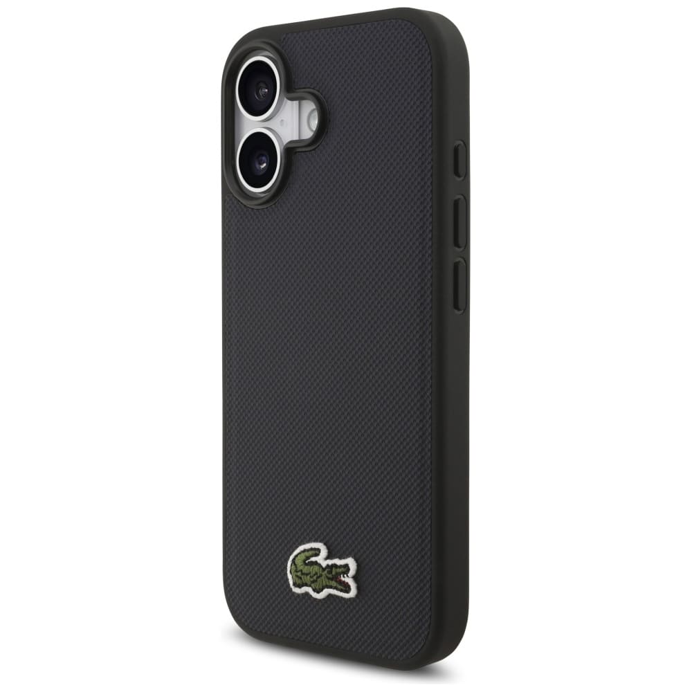 Lacoste Iconic Petit Pique Woven Logo MagSafe - θήκη για Apple iPhone 17 - Μπλε - Image 2