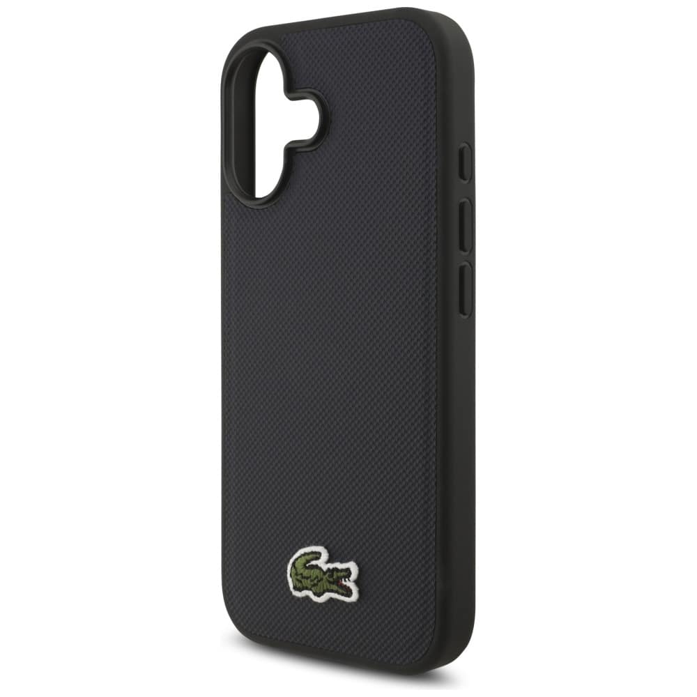 Lacoste Iconic Petit Pique Woven Logo MagSafe - θήκη για Apple iPhone 17 - Μπλε - Image 6