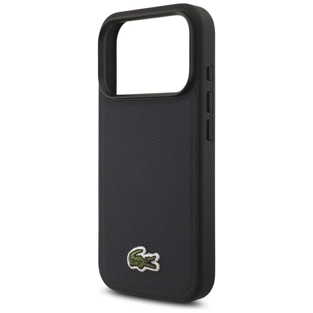 Lacoste Iconic Petit Pique Woven Logo MagSafe - θήκη για Apple iPhone 17 Pro - Μπλε - Image 6