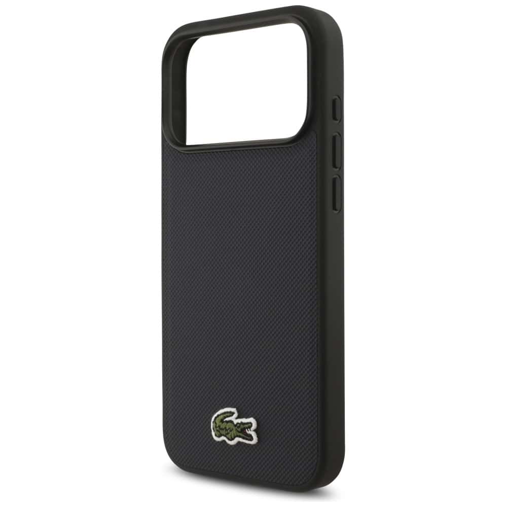 Lacoste Iconic Petit Pique Woven Logo MagSafe - θήκη για Apple iPhone 17 Pro Max - Μπλε - Image 6