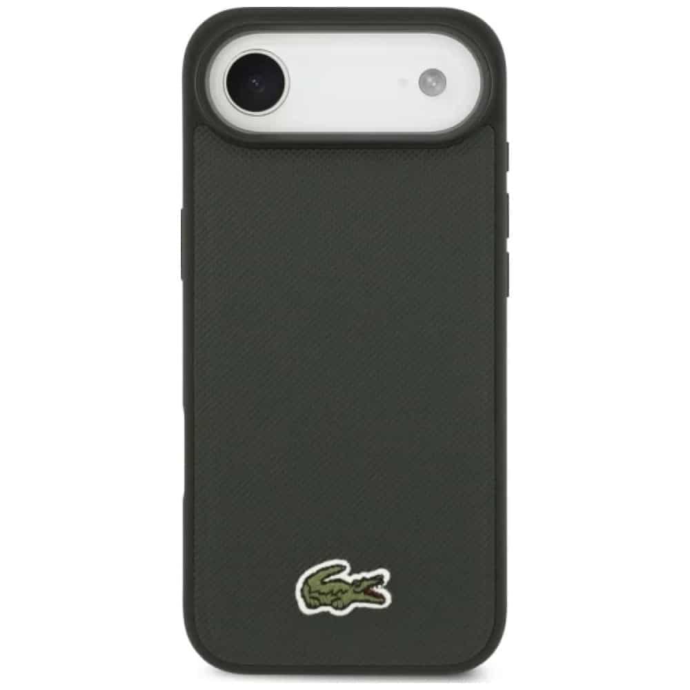 Lacoste Iconic Petit Pique Woven Logo MagSafe - θήκη για Apple iPhone Air - Πράσινο - Image 3