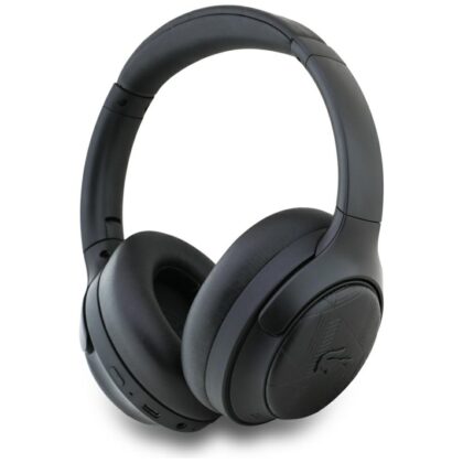 Ακουστικά Bluetooth Lacoste Monogramme ANC On-Ear, μαύρα