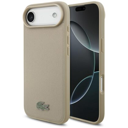 Lacoste Petit Pique Lacquer Logo MagSafe - θήκη για Apple iPhone Air - Διάφανο